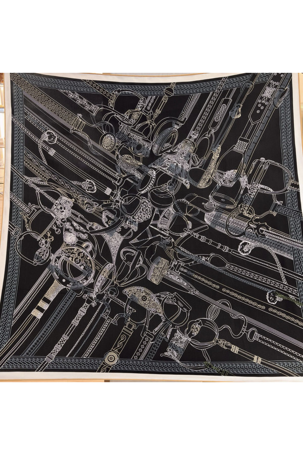 Hermès 90cm 100% Pure Silk Square Scarf!
