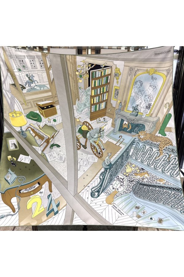 Hermès 90cm 100% Pure Silk Square Scarf!