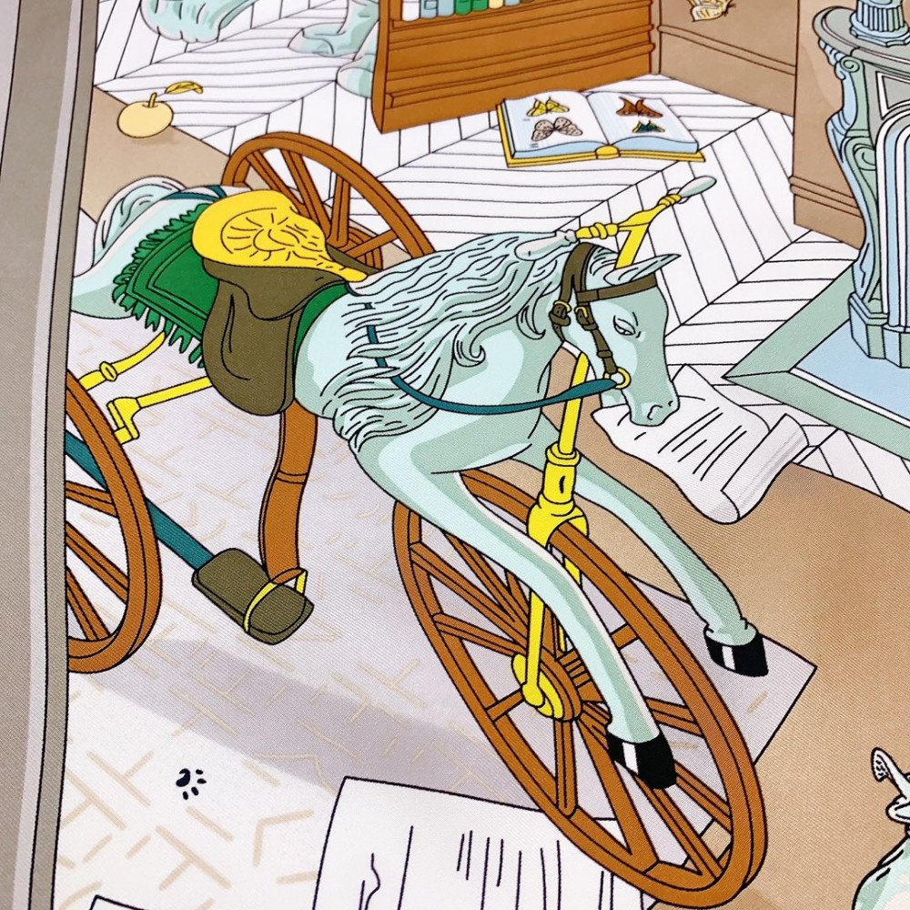 Hermès 90cm 100% Pure Silk Square Scarf!