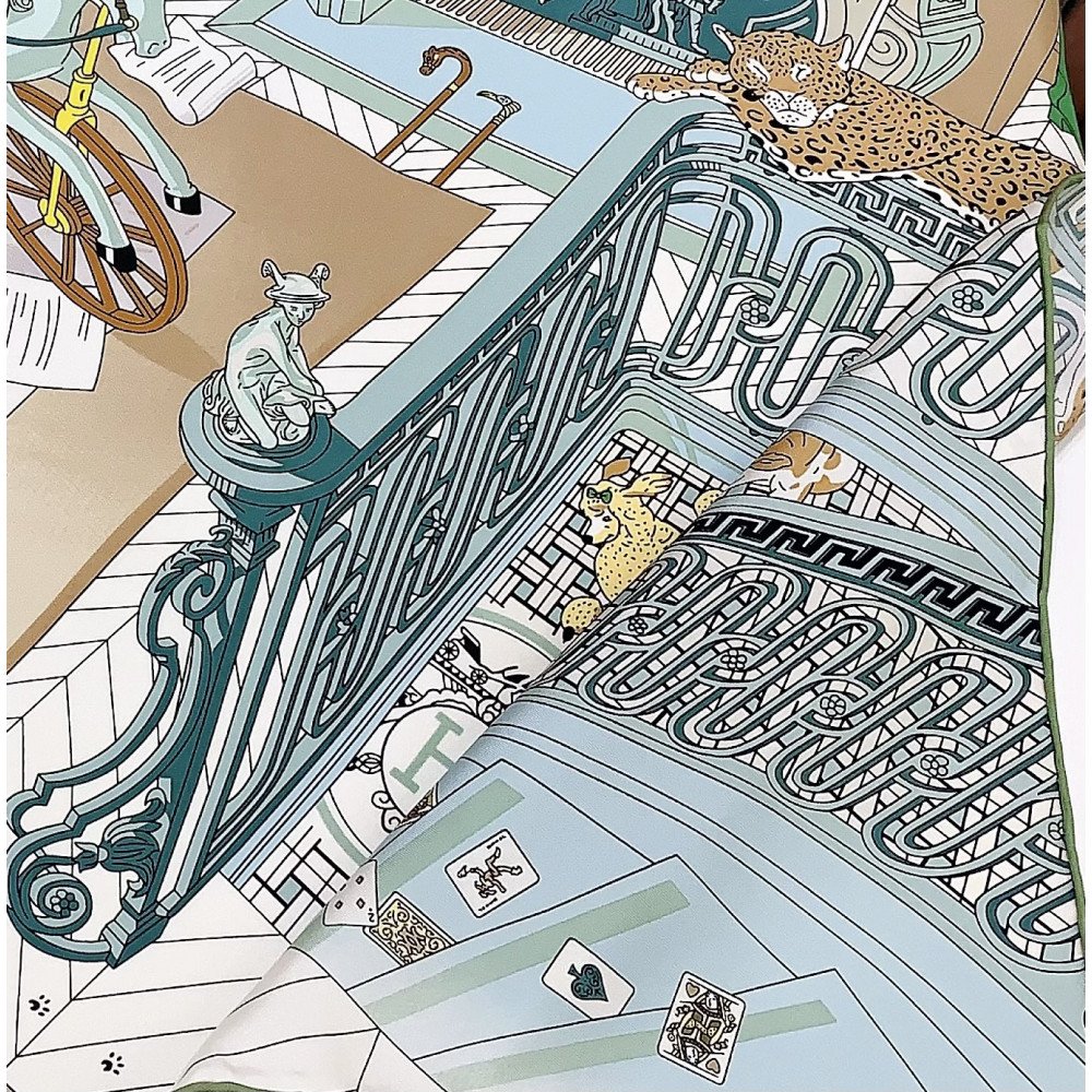 Hermès 90cm 100% Pure Silk Square Scarf!