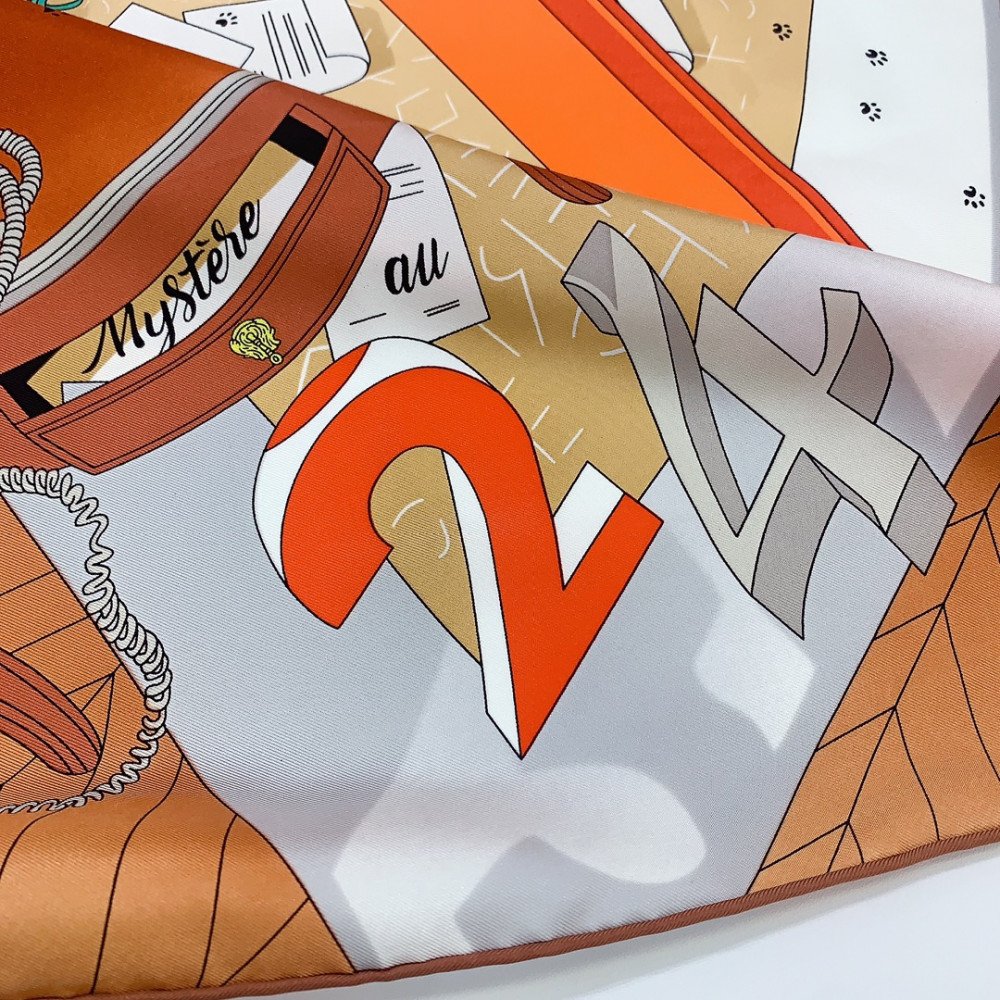 Hermès 90cm 100% Pure Silk Square Scarf!