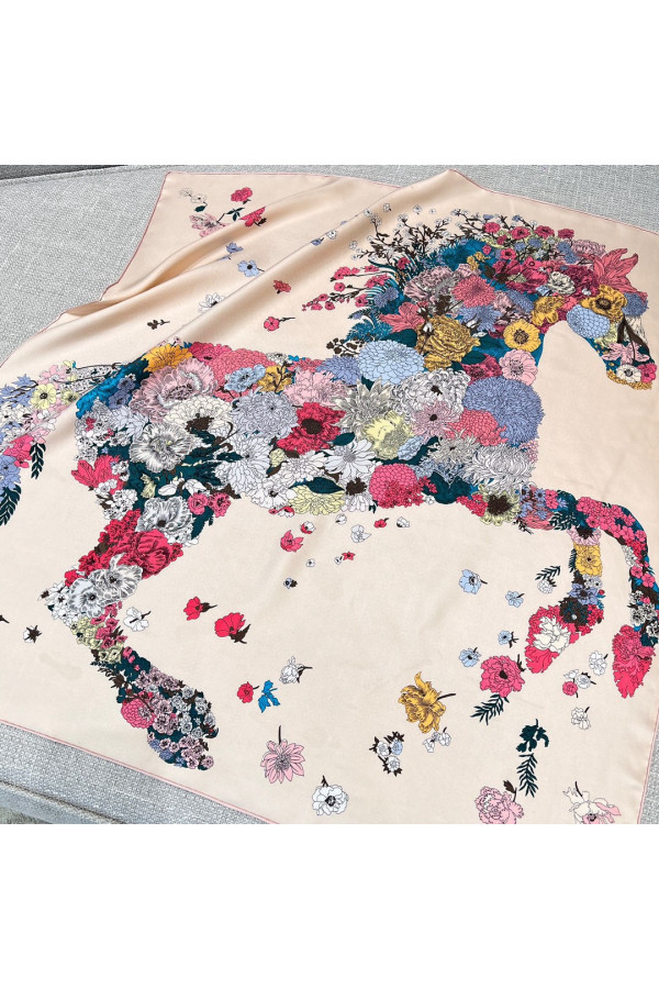 Hermès 90cm 100% Pure Silk Square Scarf!