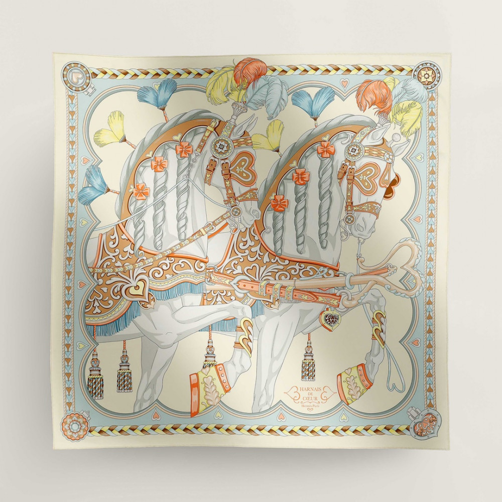 Hermès 90cm 100% Pure Silk Square Scarf! Hermès 90cm 100% Pure Silk Square Scarf!