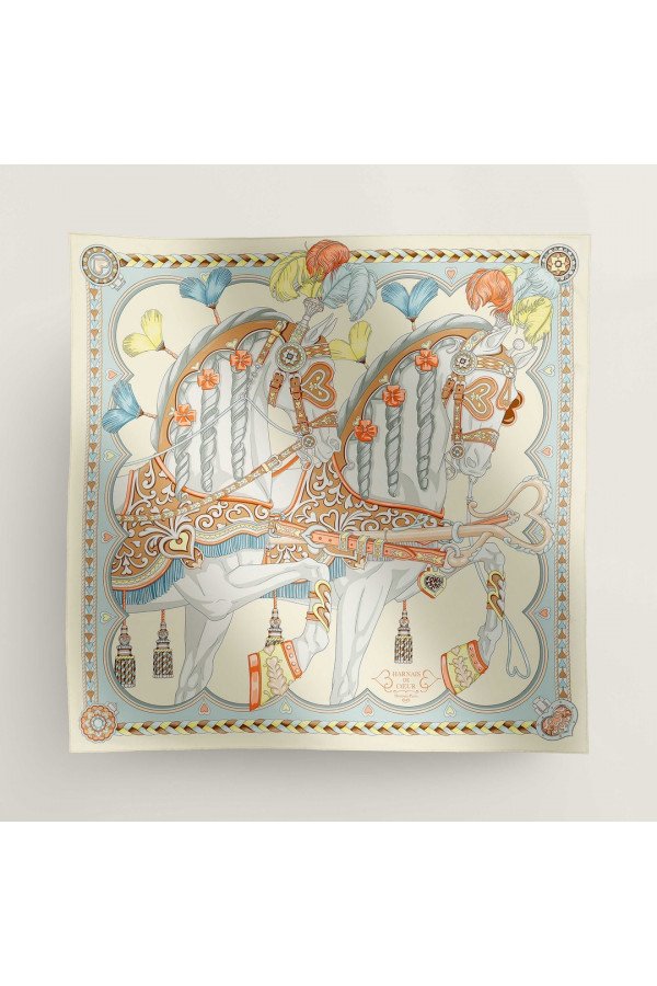 Hermès 90cm 100% Pure Silk Square Scarf!