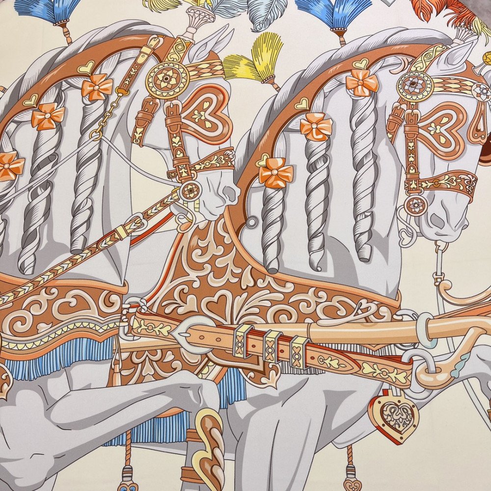 Hermès 90cm 100% Pure Silk Square Scarf! Hermès 90cm 100% Pure Silk Square Scarf!