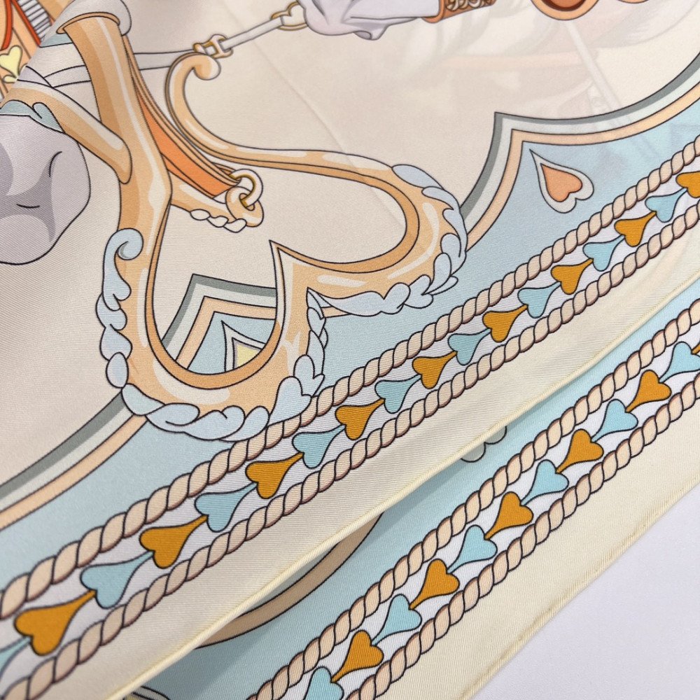 Hermès 90cm 100% Pure Silk Square Scarf! Hermès 90cm 100% Pure Silk Square Scarf!