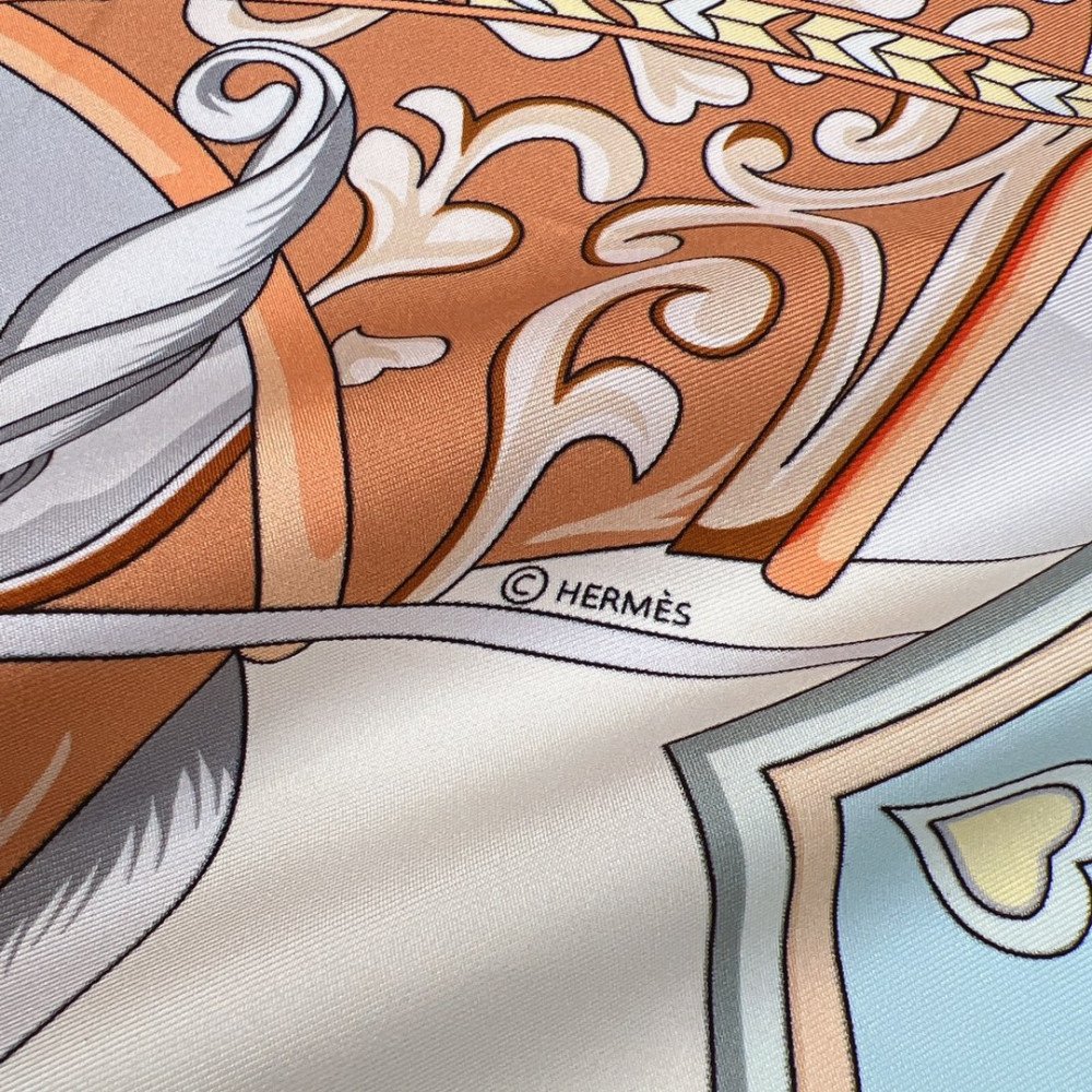 Hermès 90cm 100% Pure Silk Square Scarf! Hermès 90cm 100% Pure Silk Square Scarf!