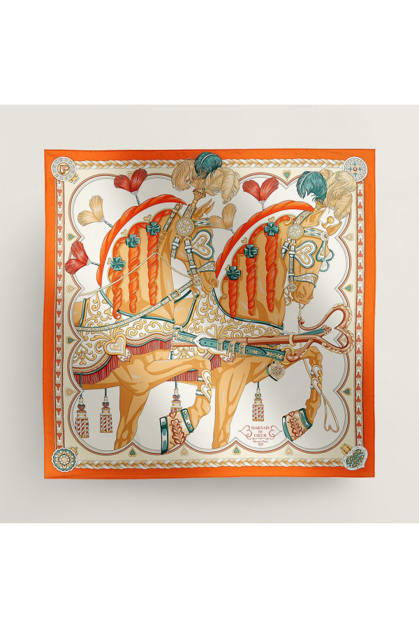 Hermès 90cm 100% Pure Silk Square Scarf!