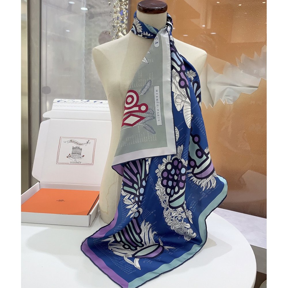 Hermès 90cm 100% Pure Silk Square Scarf!