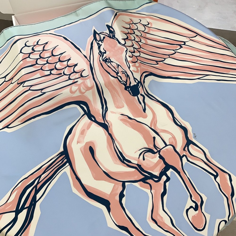 Hermès 90cm 100% Pure Silk Square Scarf!