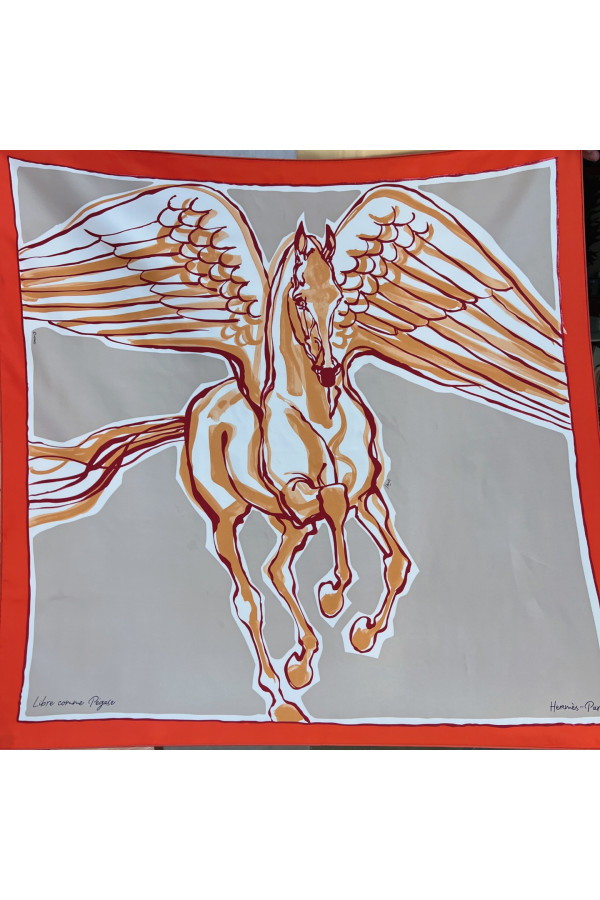 Hermès 90cm 100% Pure Silk Square Scarf!