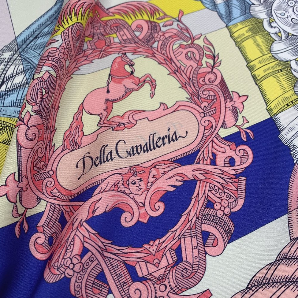 Hermès 90cm 100% Pure Silk Square Scarf!