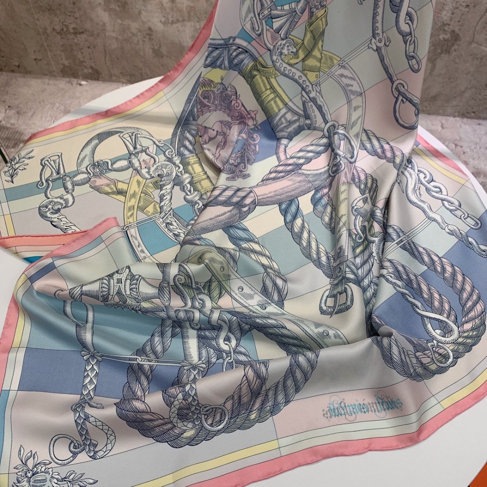 Hermès 90cm 100% Pure Silk Square Scarf!