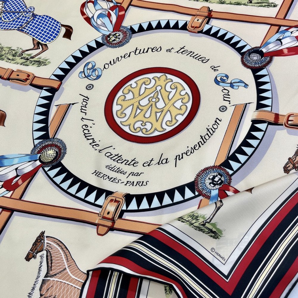 Hermès 90cm 100% Pure Silk Square Scarf! Hermès 90cm 100% Pure Silk Square Scarf!