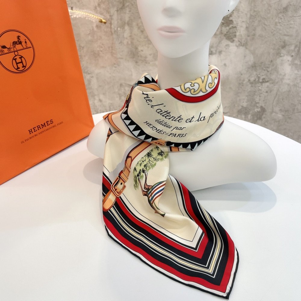 Hermès 90cm 100% Pure Silk Square Scarf! Hermès 90cm 100% Pure Silk Square Scarf!