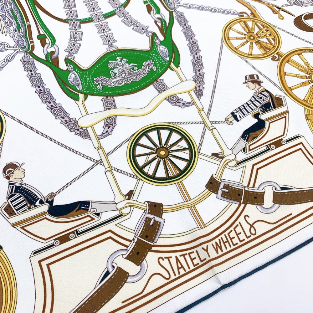 Hermès 90cm 100% Pure Silk Square Scarf! Hermès 90cm 100% Pure Silk Square Scarf!