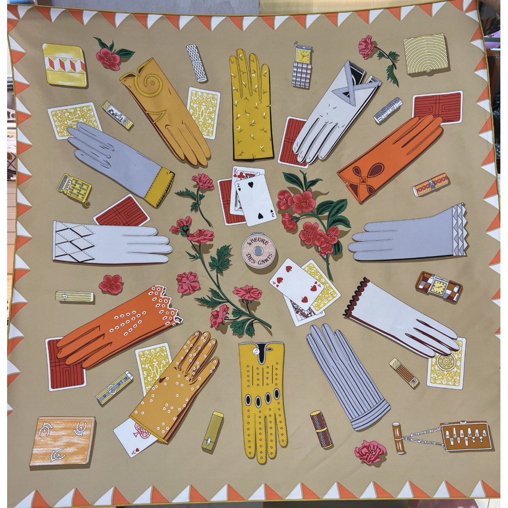 Hermès Fall/Winter 2025 90cm 100% Pure Silk Scarf!