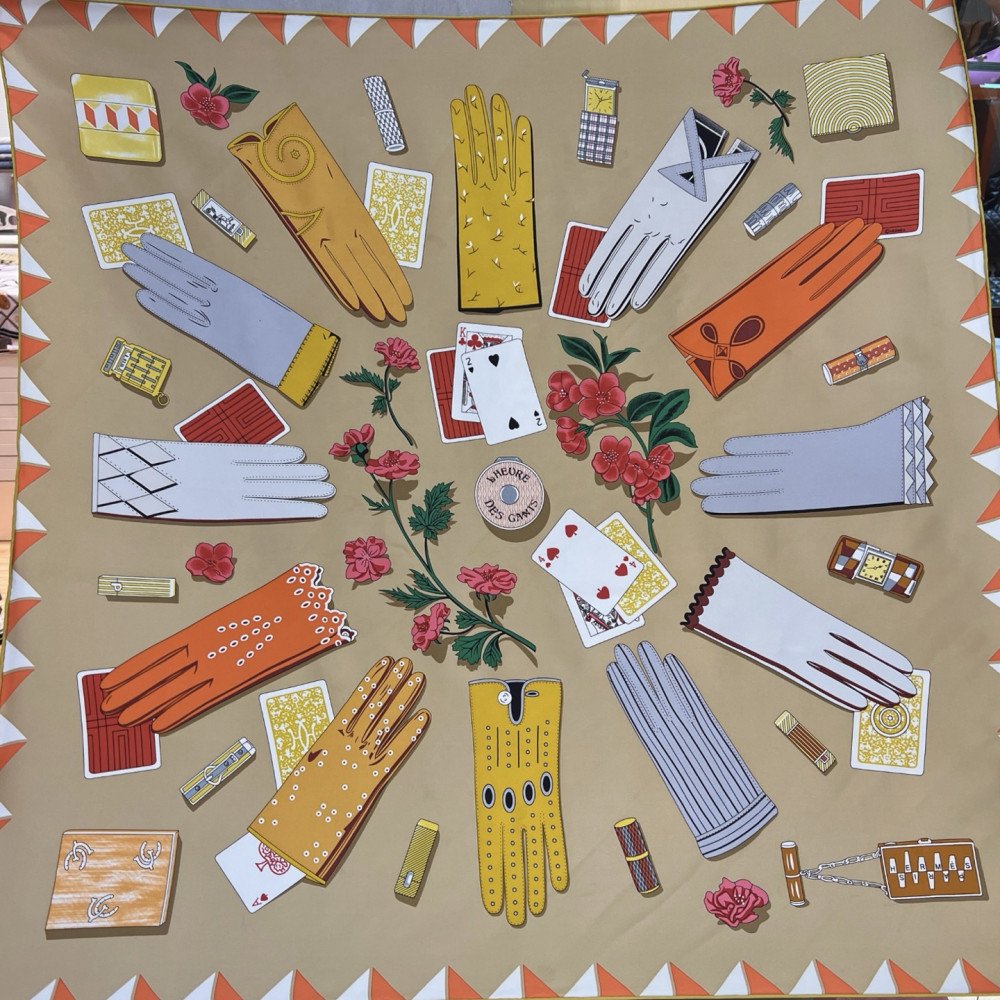 Hermès Fall/Winter 2025 90cm 100% Pure Silk Scarf!