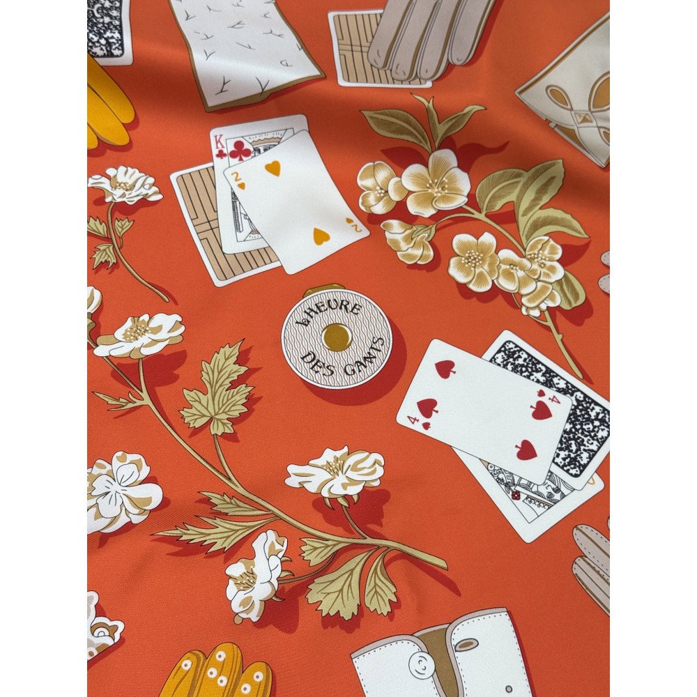 Hermès Fall/Winter 2025 90cm 100% Pure Silk Scarf!