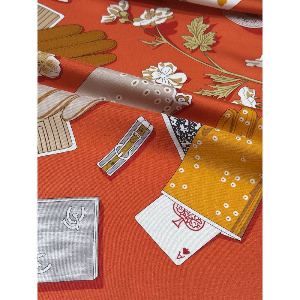 Hermès Fall/Winter 2025 90cm 100% Pure Silk Scarf!