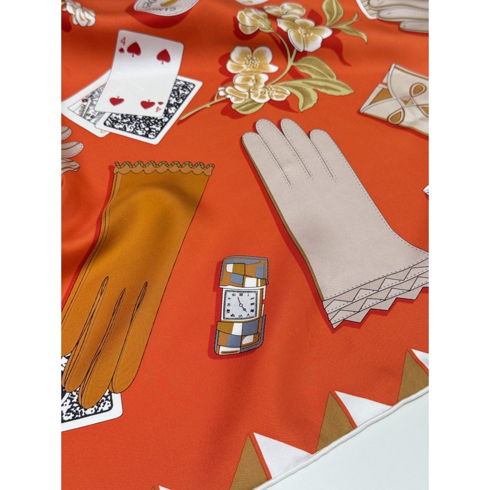 Hermès Fall/Winter 2025 90cm 100% Pure Silk Scarf!