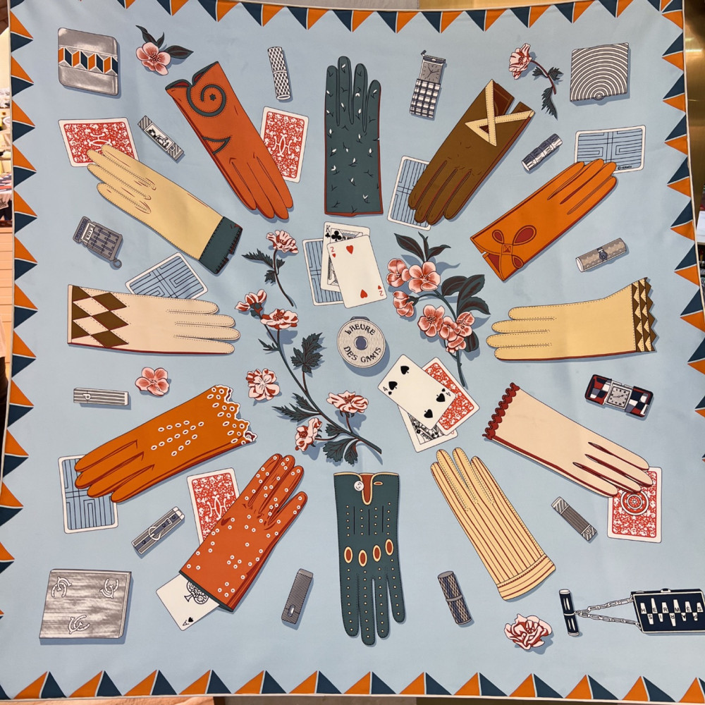 Hermès Fall/Winter 2025 90cm 100% Pure Silk Scarf!