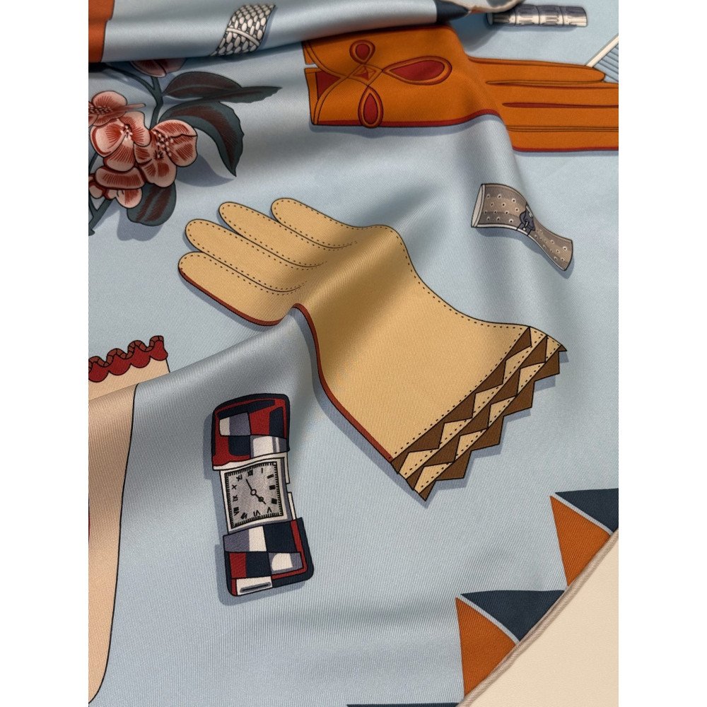 Hermès Fall/Winter 2025 90cm 100% Pure Silk Scarf!
