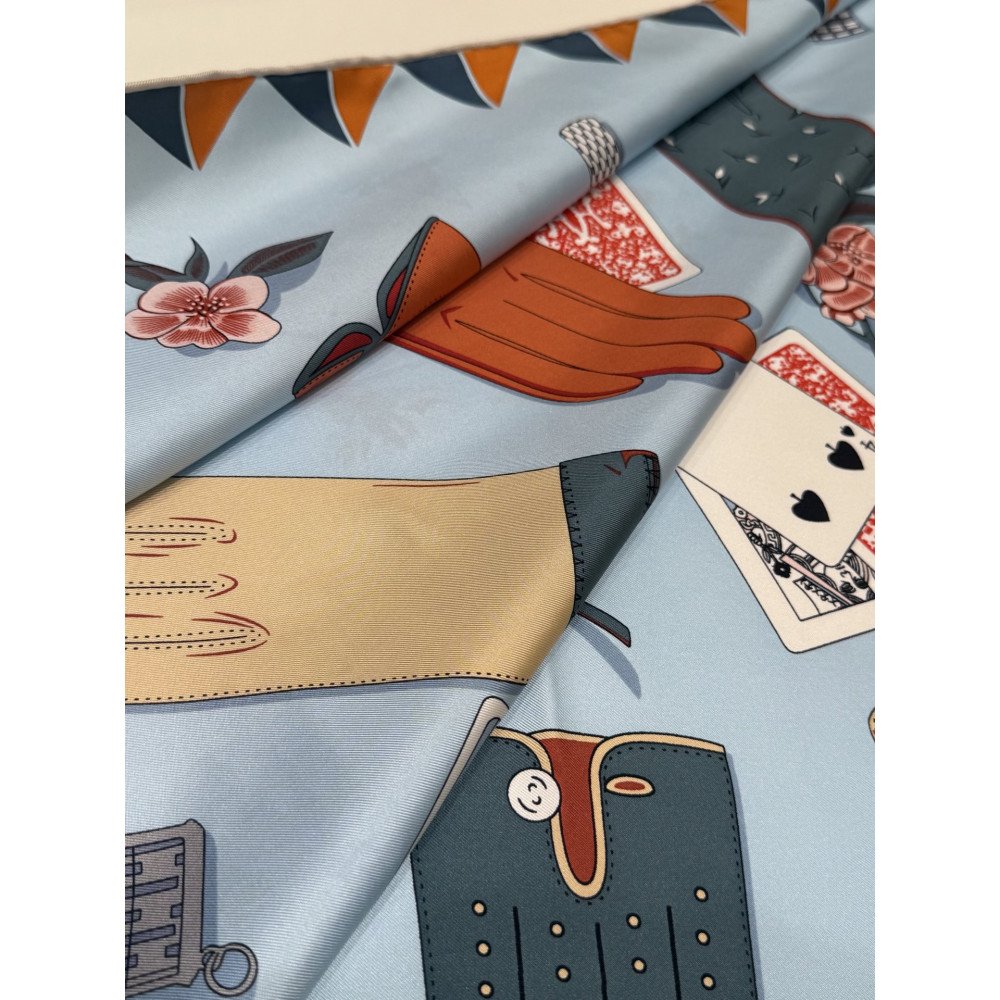 Hermès Fall/Winter 2025 90cm 100% Pure Silk Scarf!