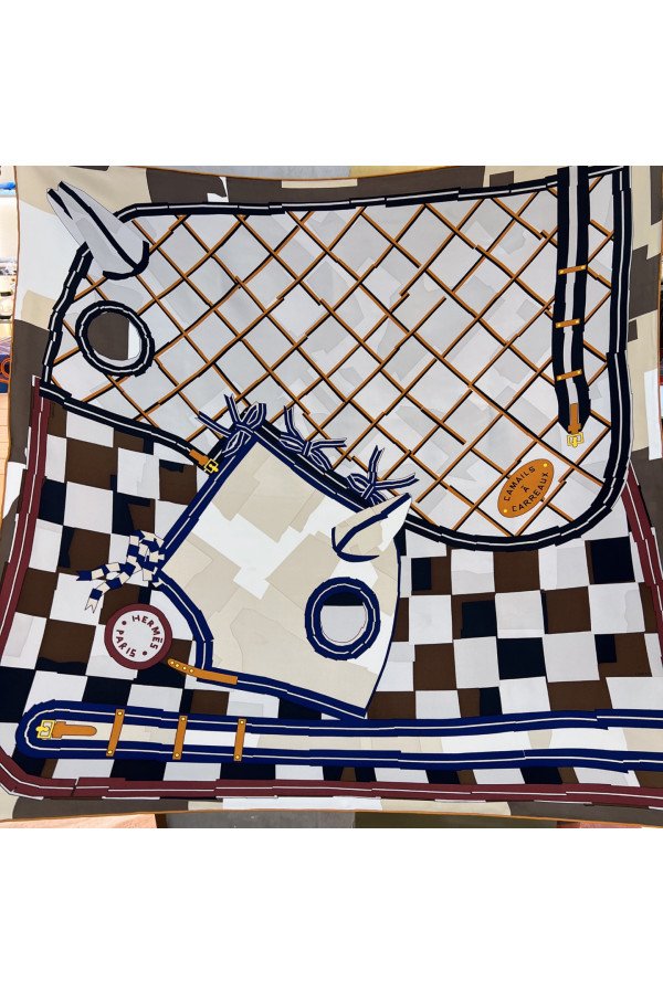 Hermès Fall/Winter 2025 90cm 100% Pure Silk Scarf!