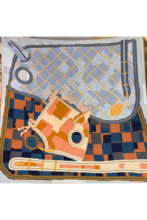 Hermès Fall/Winter 2025 90cm 100% Pure Silk Scarf!