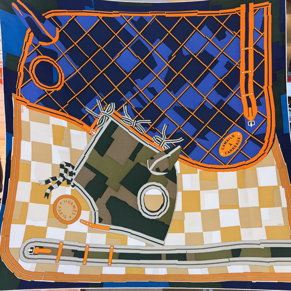 Hermès Fall/Winter 2025 90cm 100% Pure Silk Scarf!