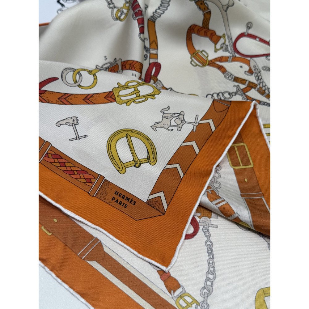 Hermès Fall/Winter 2025 90cm 100% Pure Silk Scarf!