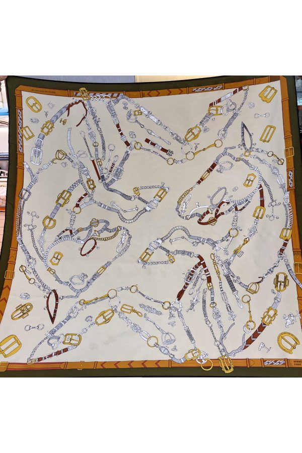 Hermès Fall/Winter 2025 90cm 100% Pure Silk Scarf!