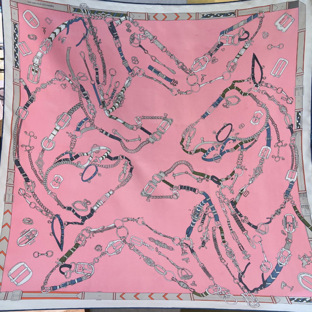 Hermès Fall/Winter 2025 90cm 100% Pure Silk Scarf!