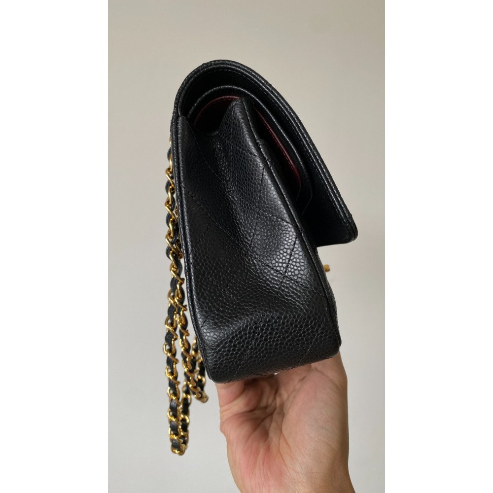 Chanel Classic Flap 25cm medium handbag!