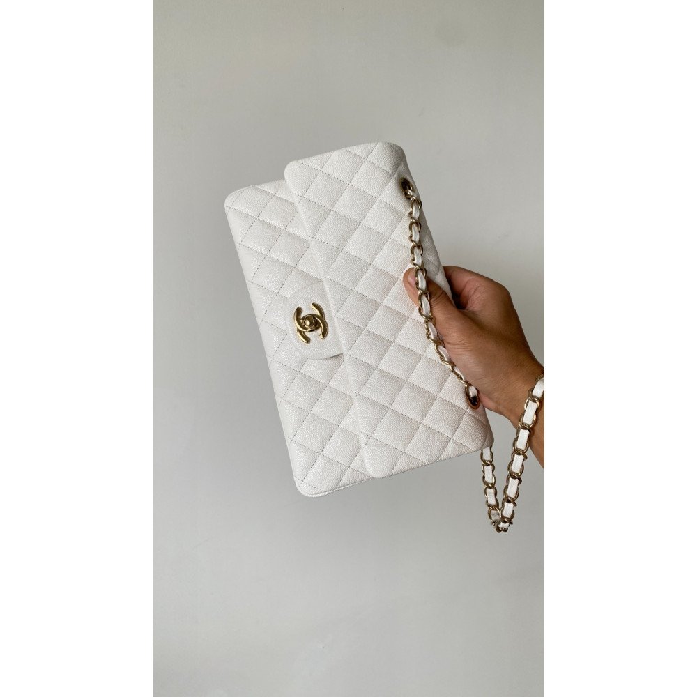 Chanel Classic Flap 25cm medium handbag!