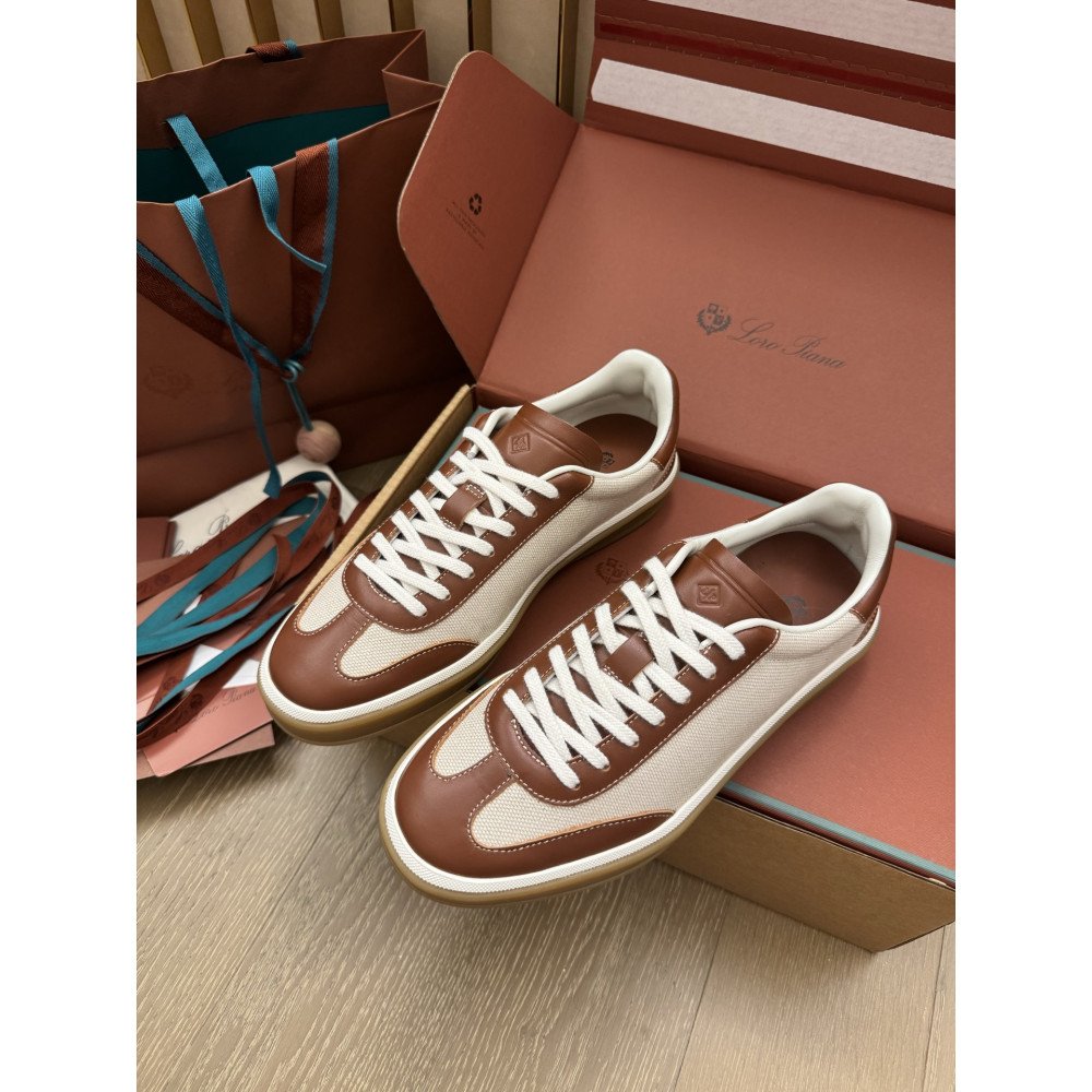 Loro Piana Teenis Walk – Casual German Trainer Sneakers 