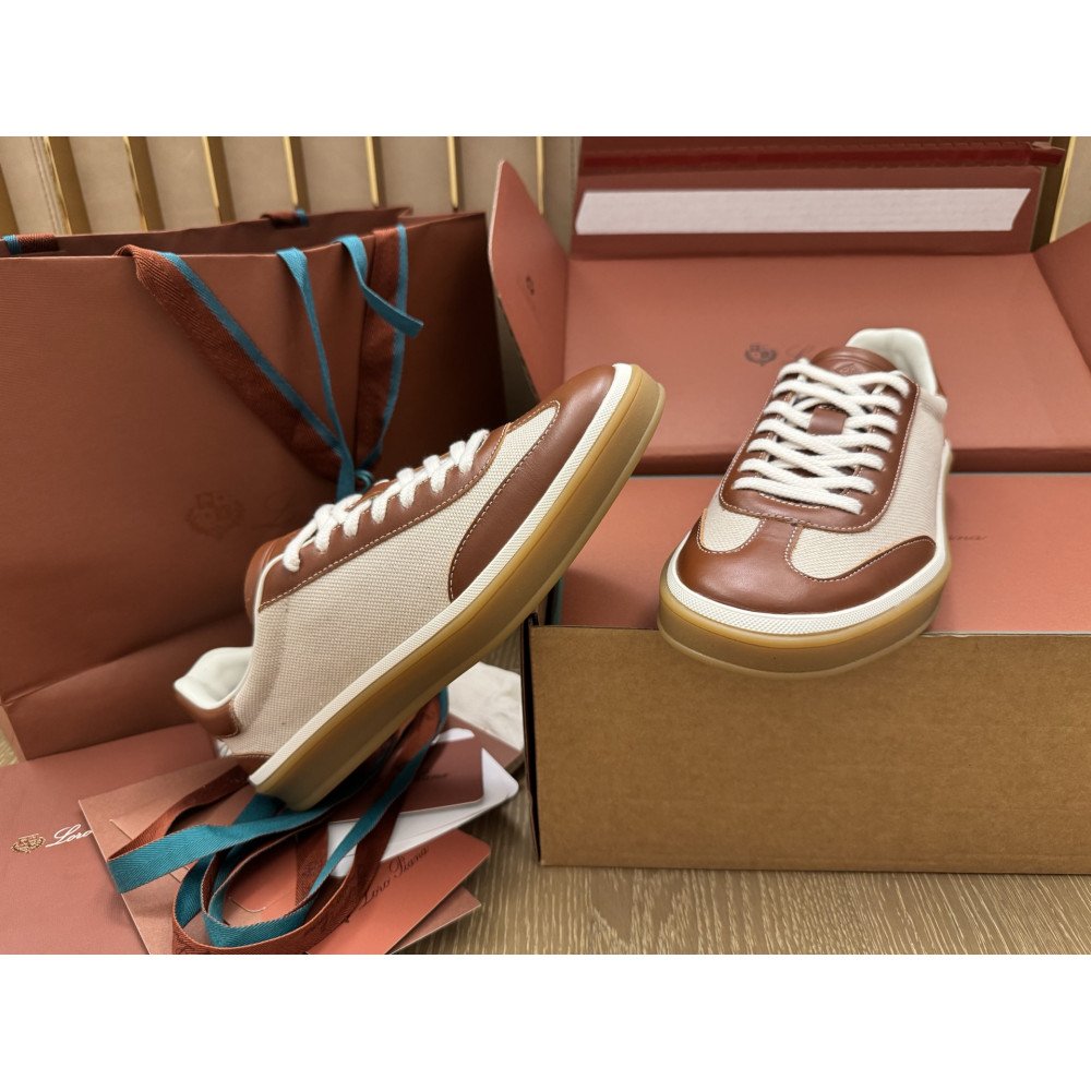 Loro Piana Teenis Walk – Casual German Trainer Sneakers 