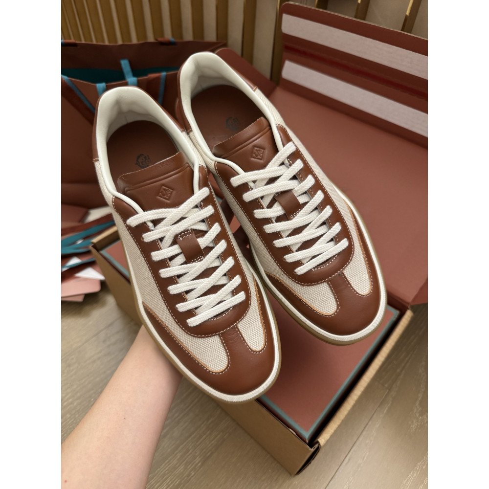 Loro Piana Teenis Walk – Casual German Trainer Sneakers 