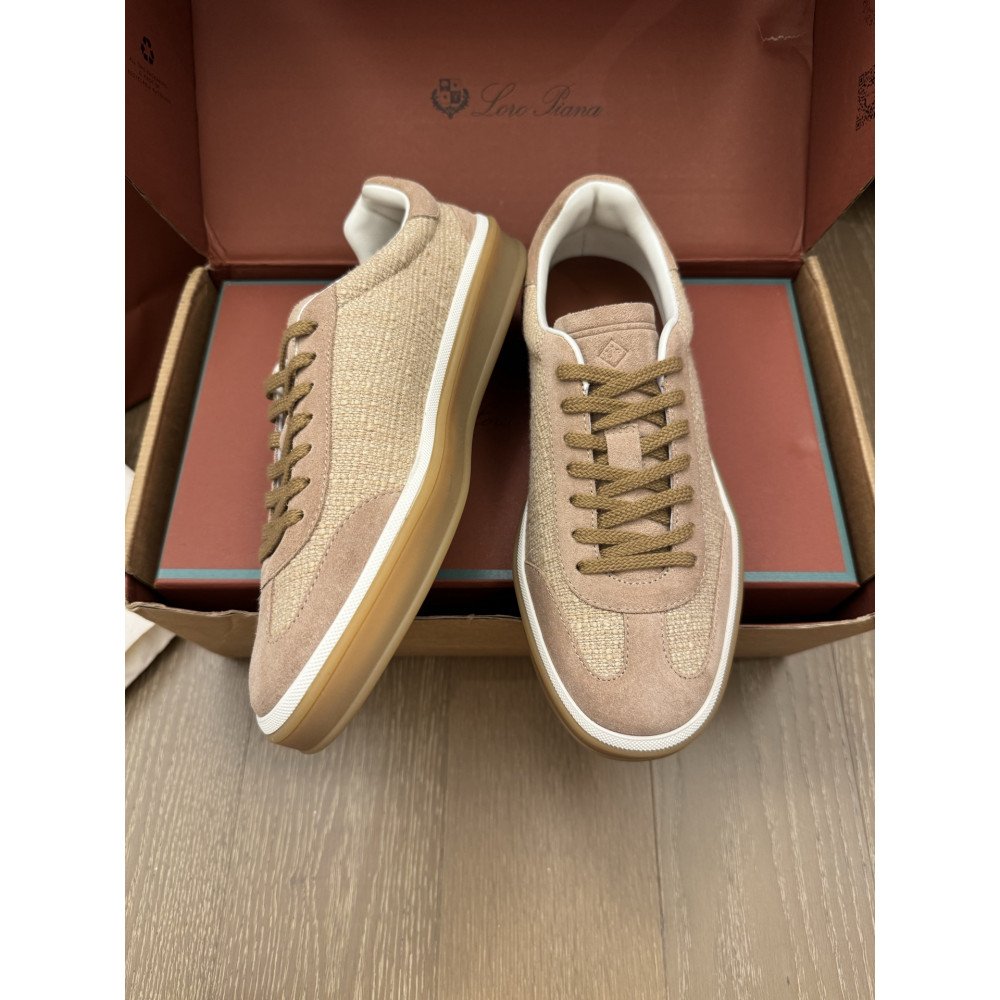 Loro Piana Teenis Walk – Casual German Trainer Sneakers 