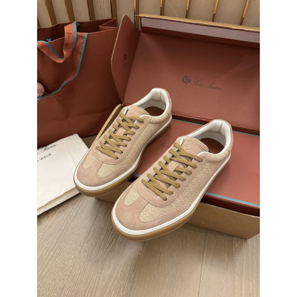 Loro Piana Teenis Walk – Casual German Trainer Sneakers 