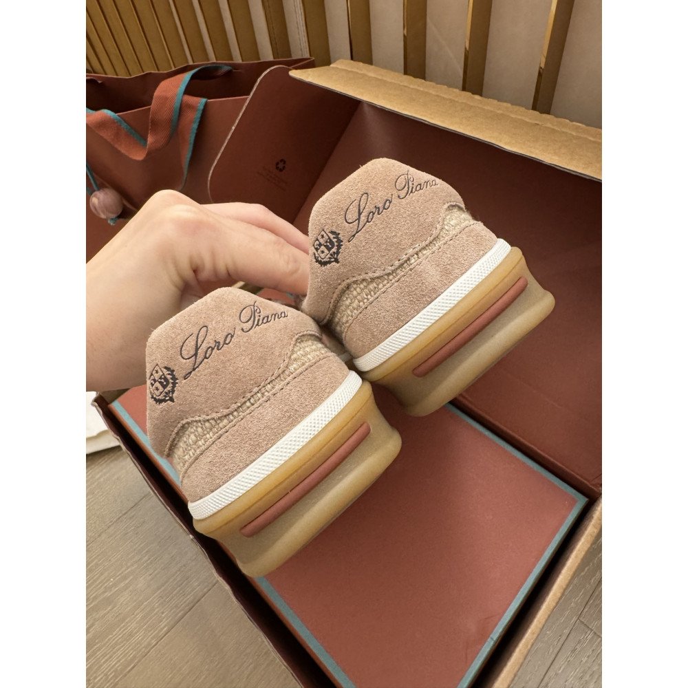 Loro Piana Teenis Walk – Casual German Trainer Sneakers 