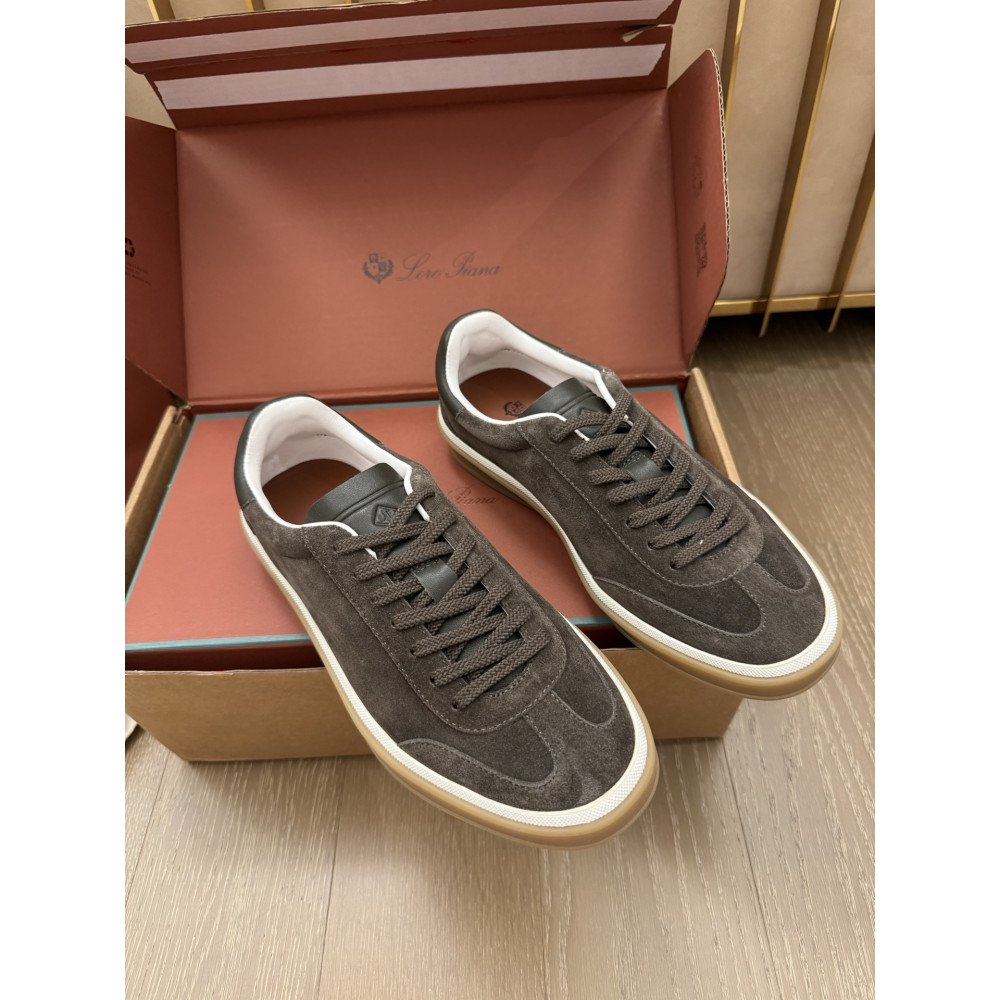 Loro Piana Teenis Walk – Casual German Trainer Sneakers 