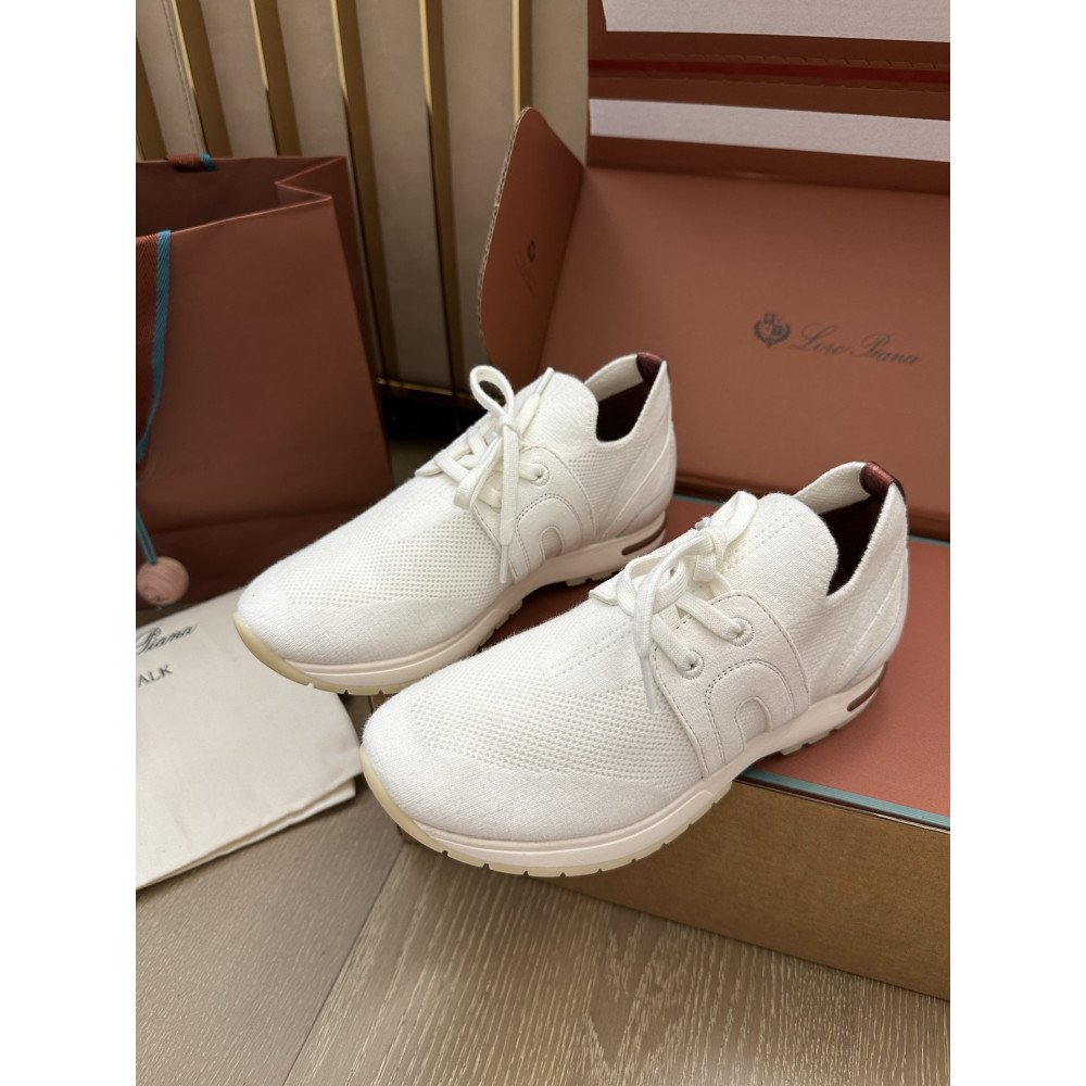 LORO PIANA Knit Sneakers – Casual Shoes 