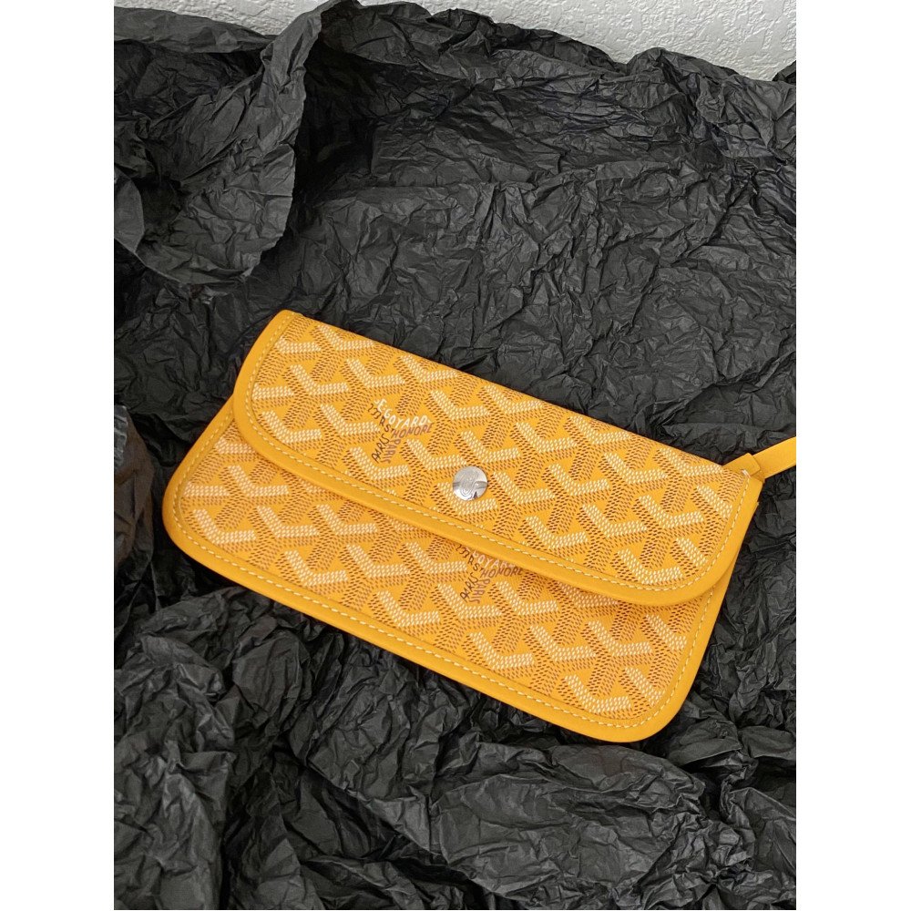 Goyard Dog-Teeth Tote Bag! Yellow Goyard Dog-Teeth Tote Bag! Yellow