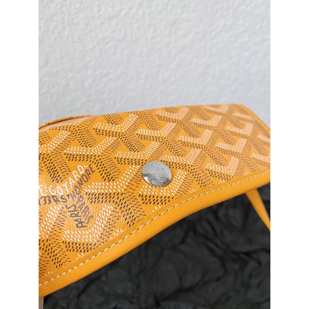 Goyard Dog-Teeth Tote Bag! Yellow Goyard Dog-Teeth Tote Bag! Yellow