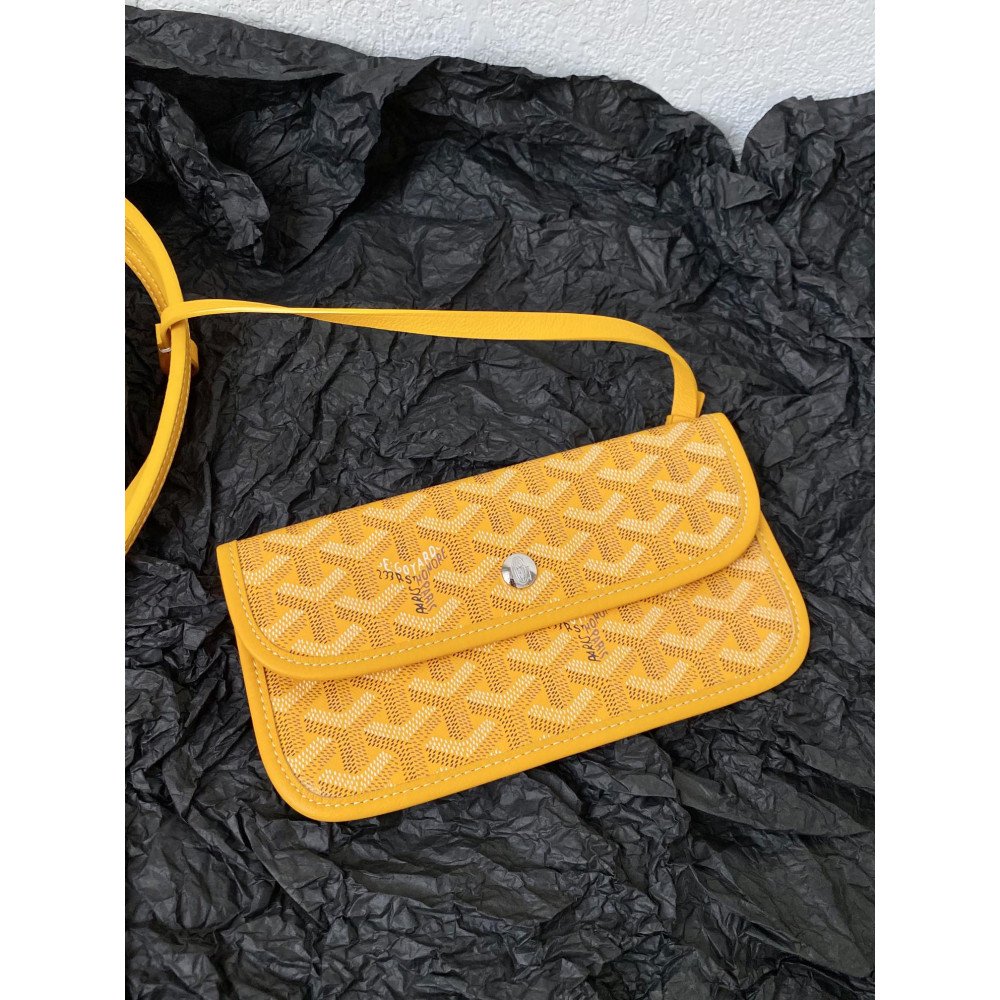 Goyard Dog-Teeth Tote Bag! Yellow Goyard Dog-Teeth Tote Bag! Yellow