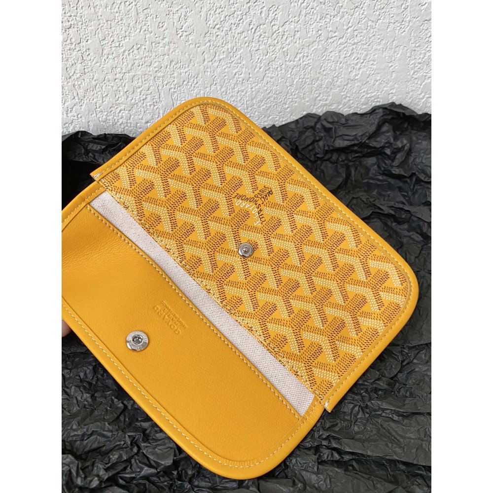 Goyard Dog-Teeth Tote Bag! Yellow Goyard Dog-Teeth Tote Bag! Yellow