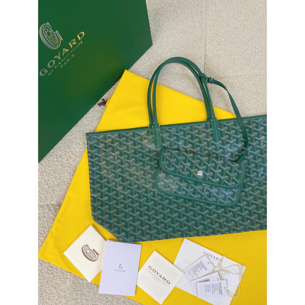 Goyard Dog-Teeth Tote Bag! Forest green Goyard Dog-Teeth Tote Bag! Forest green