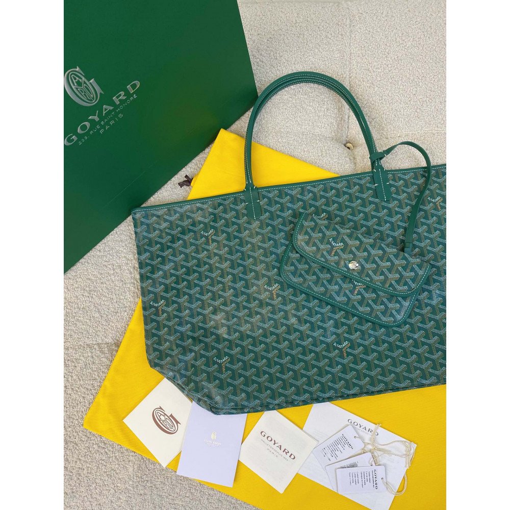 Goyard Dog-Teeth Tote Bag! Forest green Goyard Dog-Teeth Tote Bag! Forest green